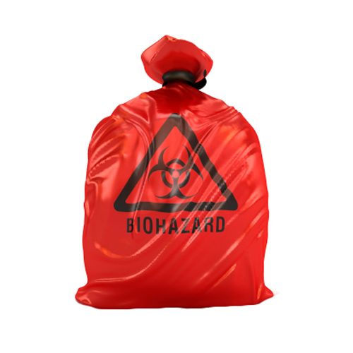Biohazard Red Waste Collection Bag in India