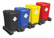 Waste Bin Color Coded